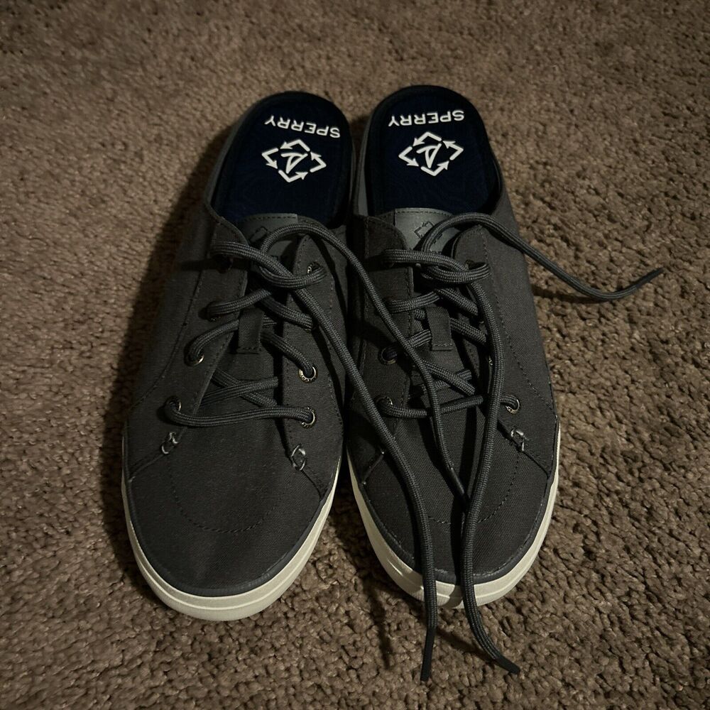Sperry - Top Sider Mules - Blue Gray- Women’s 8.5